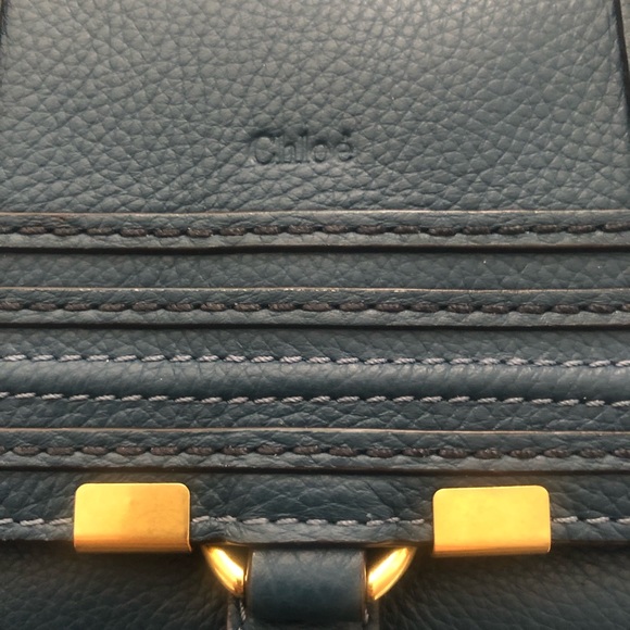New Chloé Marcie Convertible Belt Bag in Navy Ink! - Picture 12 of 16